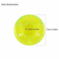10PCS Multi-Color Guitar Effect Pedals Protection Cap  Electric Guitar 1