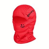 Premium Balaclava, Four Seasons Headgear Outdoor Riding Pullover One size fits all raudona