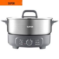 SUPOR 6L 0-Coating Stainless Steel Multi-function Electric Hot Pot CN plug (adapter included)
