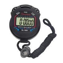 Handheld Multi-Function Digital Sports Timer LCD Stop Watch Tools Digital Stopwatch Timer Waterproof With String