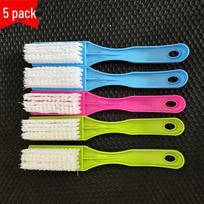 Soft Bristle Multi-Purpose Cleaning Brush (5-Pack, Random Color)