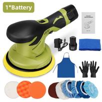 12V 6 Speed Cordless Car Polisher Car Polishing Machine Set for Polishing/Auto Waxing with Battery 1*Battery