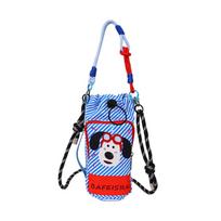 Portable Water Bottle Carrier Bag Adjustable Rope Strap Lightweight Durable Outdoor Sports Hiking Travel Water Bottle Holder Bag One Size