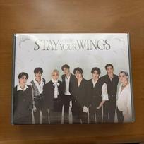 UŽSANDARYTAS Stray Kids STAY YOUR WINGS 6-asis nario pasveikinimo rinkinys Pilnas komplektas BE ID