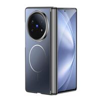 For Vivo X Fold 5 Case Premium Electroplating Central Axis Hinge Protection Magnetic Wireless Charging Hard Back Cover Shell vivo X Fold5