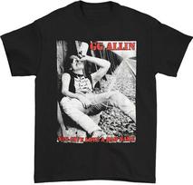 GG Allin Men's You Give Love A Bad Name Short Sleeve All Size Shirt Unisex T-Shirt S įvairiaspalvis