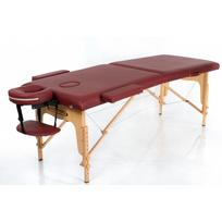 Sulankstomas masažo stalas Classic 2 (WineRed)