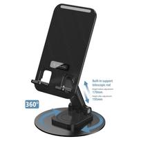 Telefono laikiklis Jellico PH27 Smarthone & Tablet Desk Holder Stand, juoda sp.