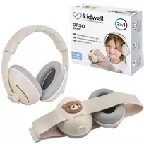Vaikiškos ausinės Kidwell ORSO Beige 2 w 1