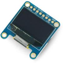 Vienspalvis grafinis OLED ekranas 0.96' 128x64 px, I2C / SPI, Adafruit 326