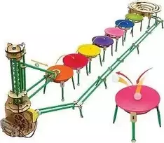 Medinis konstruktorius-„Bounce Marble Run”