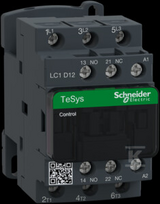 Schneider Electric Maitinimo kontaktorius 12A 3P 48V AC 50Hz 1Z 1R LC1D12E5