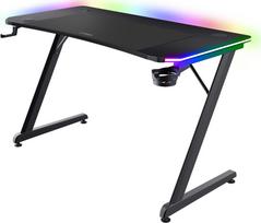 Biurko Trust GXT 710 Luminus Pro RGB Czarne 120 cmx60 cm | 229099195 | 8713439254198