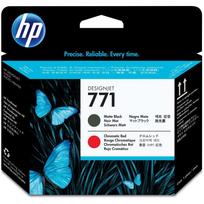 Kasetė HP spausdinimo galvutė No 771 Matte Black/Chr Red (CE017A) | CE017A | 0884962986431