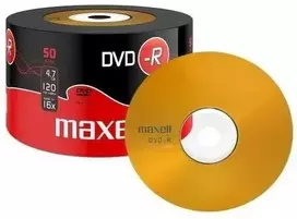 DVD-R diskai MAXELL, 4,7GB, 16X, 120min., 50 vnt.