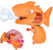 Jokomisiada Kišeninis vandens pistoletas Oranžinis „Shark“ vaikams ZA4964 PO