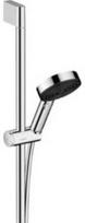 „hansgrohe Pulsify Select S“ dušo komplektas, 105, 3jet, „Relaxation“, su dušo stovu, 65 cm, chromuotas
