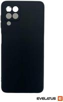 Evelatus Samsung Galaxy A22 4G Nano Silikoninis dėklas Soft Touch TPU Juodas
