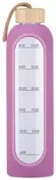 Gertuvė Buteliukas szklana KiCA Hydro Glass 1000 ml - violetinė
