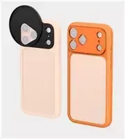 SmallRig lengvas fotografinis korpusas iPhone 17 Pro Max su bumperiu FilMov oranžinis (5795)