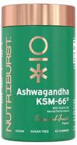 Nutriburst Premium Ashwagandha KSM-66, vegan gumídci, bez přidaného cukru 60ks