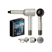 Cecotec Plaukų džiovintuvas | DryGlam Waves Champagne | 1600 W | Temperatūros režimų skaičius 3 | Jonizacijos funkcija | Šampano spalva | Difuzorius