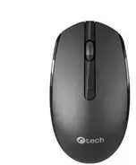 Pelė C-Tech C-TECH Myś WLM-15 Dual mode wireless, BT5.0 + 2,4GHz, 1600DPI, 6 tlačítek, USB nano receiver juodas