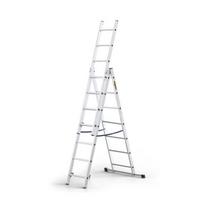 Daugiafunkcės pramoninės aliumininės kopėčios 3x7 HOME, 150 kg DRABEST