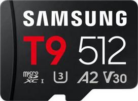MEMORY MICRO SDXC T9 512GB/V30MB-MH512T/WW SAMSUNG MB-MH512T/WW | 8806097718970