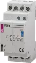 Etipo CFD82 Bistabilus kontaktorius ETI Polam AF03F 20A 4 polių (4 NO), 2 modulių RBS420-40-230V AC