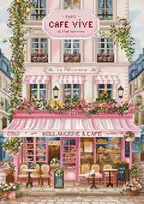 Letistitch Kryžiažiedžių rinkinys "Saldus Paryžiaus gatvė" 19x27 cm SLETIL9988