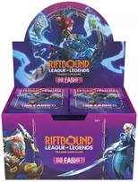 Prekybos kortų žaidimo - Riot Games Riftbound League Of Legends TCG Unleashed Booster Ekranas 24 Pcs