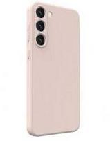 Dėklas iLike Tylny pokrowiec Samsung Galaxy S23 Plus Nano Silicone case rusvai gelsvas ILISAM23PNWBE