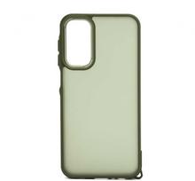 iLike galinis dangtelis Samsung Galaxy A15 kompiuterio hibridinis dėklas Žalias ILISAMA15HCG
