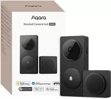 Aqara vaizdo skambutis su domofono funkcija 2K, Wi-Fi, Zigbee, Matter, dvikryptis garsas, Doorbell Camera Hub G410