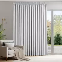 Deconovo užtemdančių užuolaidų panelis su termoizoliacine juostele, 280 × 175 cm, perlų pilka
