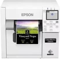 Spausdintuvas Epson ColorWorks D3800e, USB, Tinklinis, baltas
