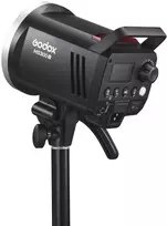 Uitgelicht Apšvietimo Įranga - Godox MS300V 300Ws Studijinis Blykstės Šviestuvas 2.4G Belaidis 5600K Spalvos Temperatūra Juodas