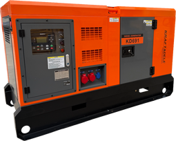Dyzelinis trifazis elektros generatorius 30kW/32kW, 220V/380V Kraftdele KD691