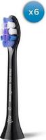 Philips HX6056/88 Sonicare Sensitive | Replacement brush heads | Heads | For adults | Number of brush heads included 6 | Black HX6056/88 | 8720689043731