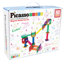 Magnetinis konstruktorius Picasso Tiles Marble Run PTG50, 50 vnt., įvairių spalvų