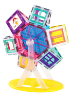 Magnetinis konstruktorius Picasso Tiles Ferris Wheel PT01, 63 vnt., įvairių spalvų