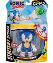Žaislinė figūrėlė Heroes of Goo Jit Zu Stretchy Heroes Emerald Sonic, 10 cm, mėlyna sp.