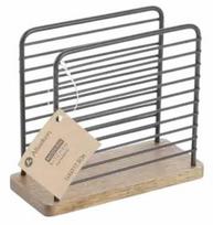 Servetėlių laikiklis Allesken Modern Kitchen, 140 mm x 60 mm, juoda sp.