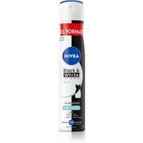 NIVEA Black & White Invisible Fresh purškiamasis antiperspirantas moterims 200 ml