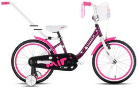 Dviratis Tabou Miss CS Alu 14 purple-white