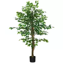 Dirbtinis augalas, 150 cm, dirbtinės samanos, dirbtinis fikusas