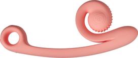 SVibe Curve Slide'n'Roll Dual vibratorius - Šviesiai rožinė