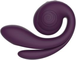 SVibe Gizi Pro vibratorius su klitorio stimuliatoriumi - Violetinė