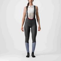 Castelli NANO FLEX PRO 2 W / Black / moteriškos žieminės kelnės su petnešomis
